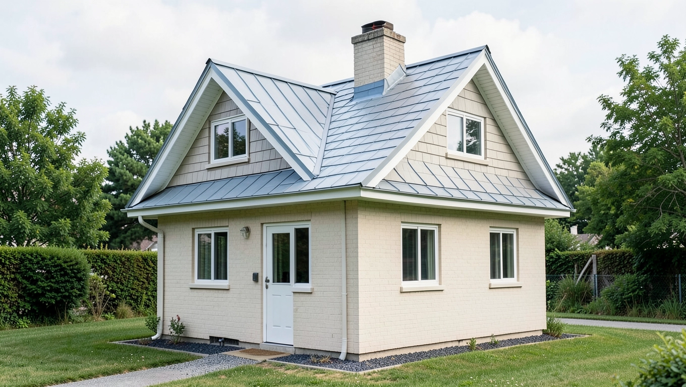 Nowy dach po nadbudowie piętra kostki