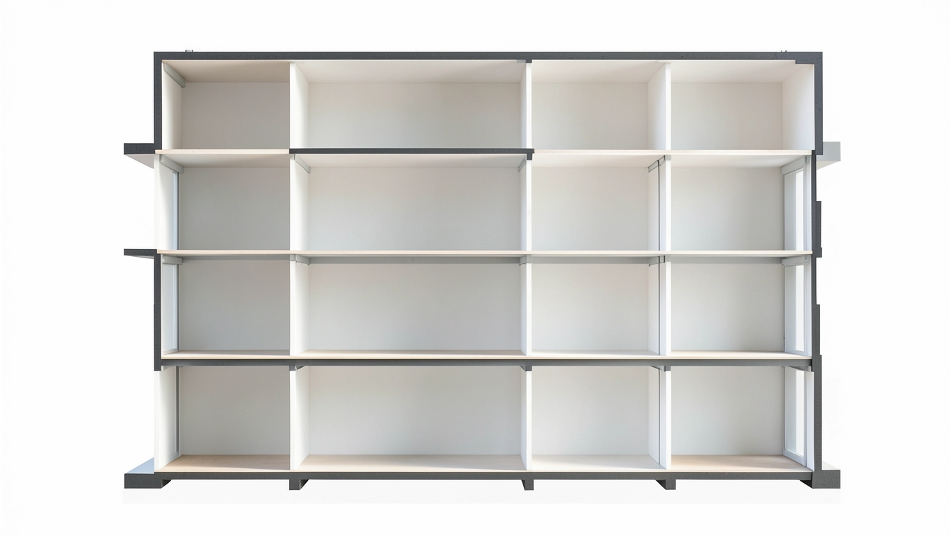 Objętość netto wszystkich kondygnacji