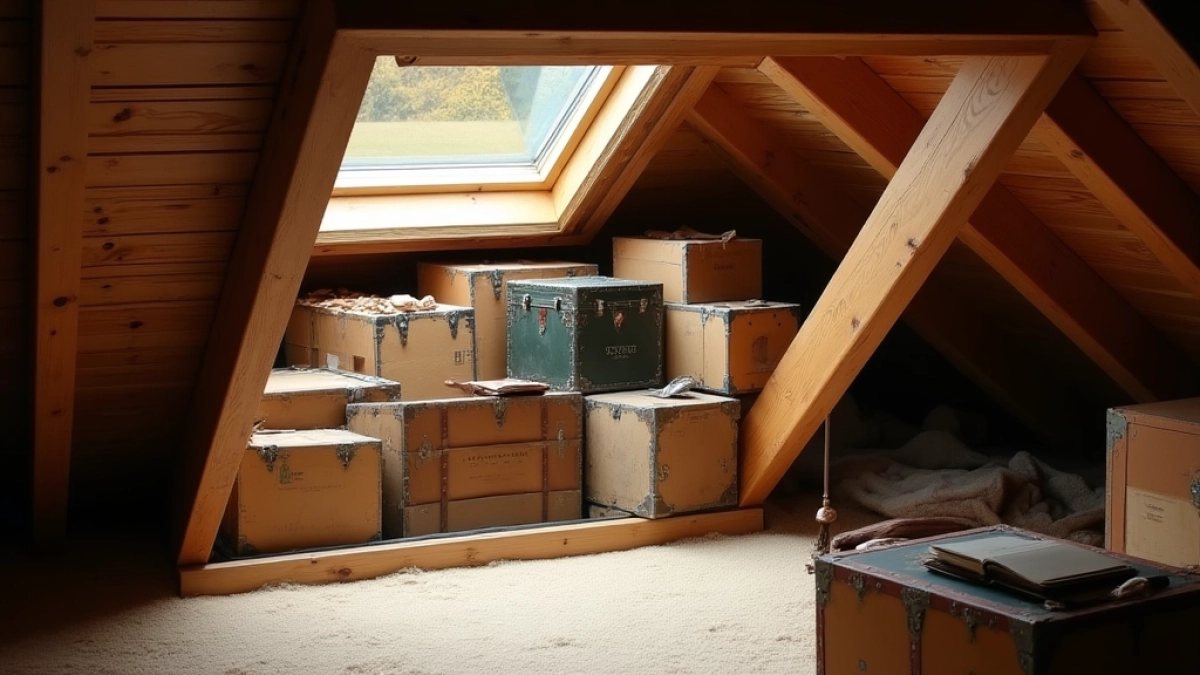 Obróbka wyłazu na strych