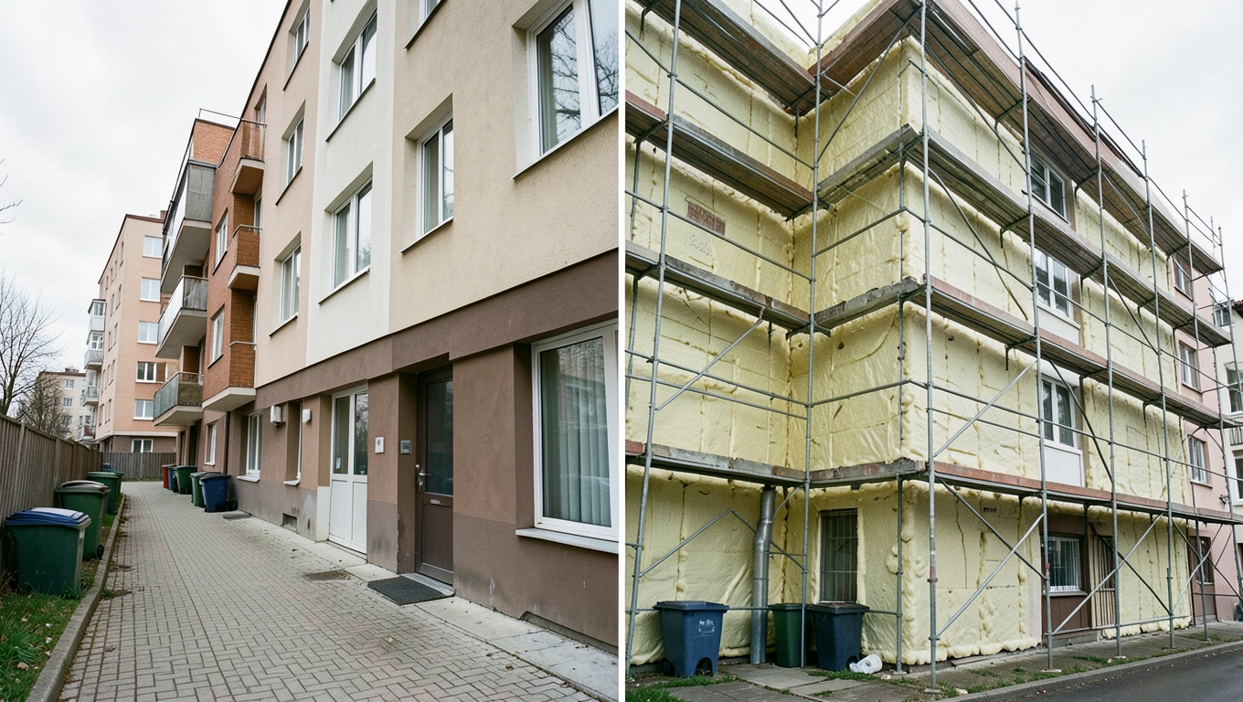 Ocieplenie budynku a zwykły zarząd nieruchomością