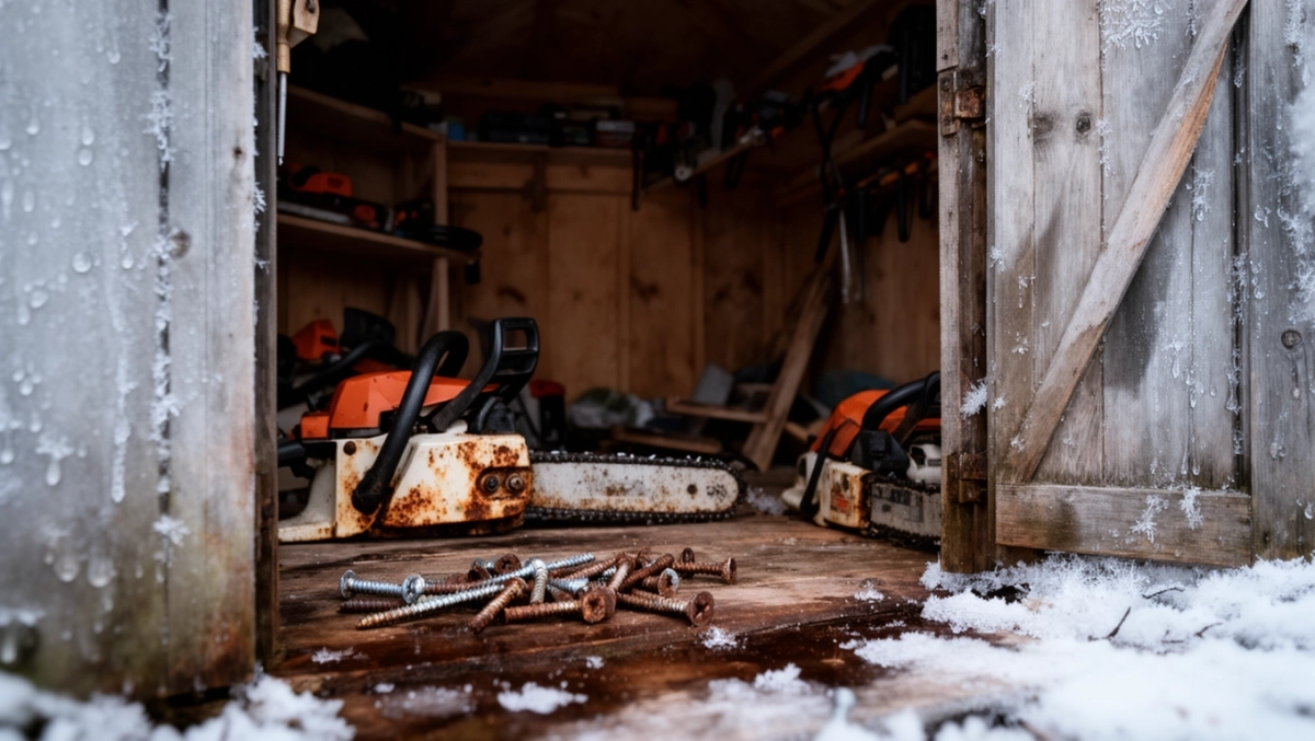 Ocieplenie domku narzędziowego
