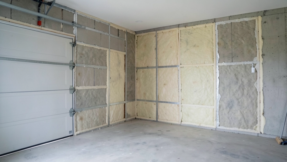 Ocieplenie garażu w bryle budynku