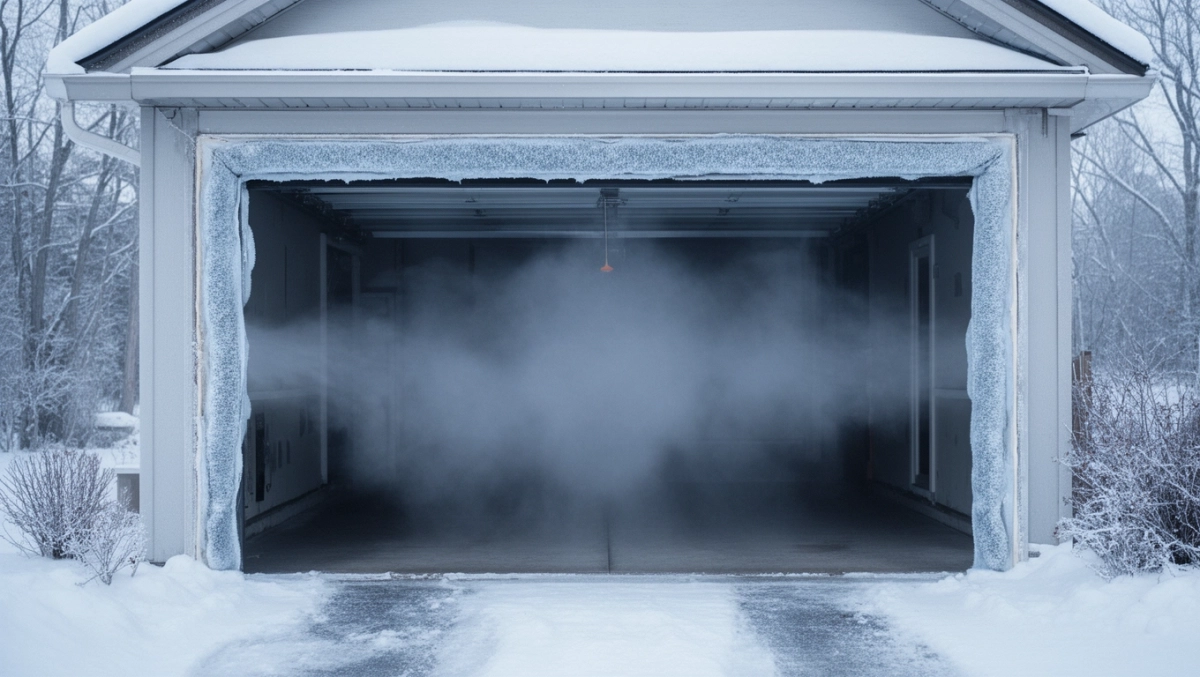 Ocieplenie otworu bramy garażowej