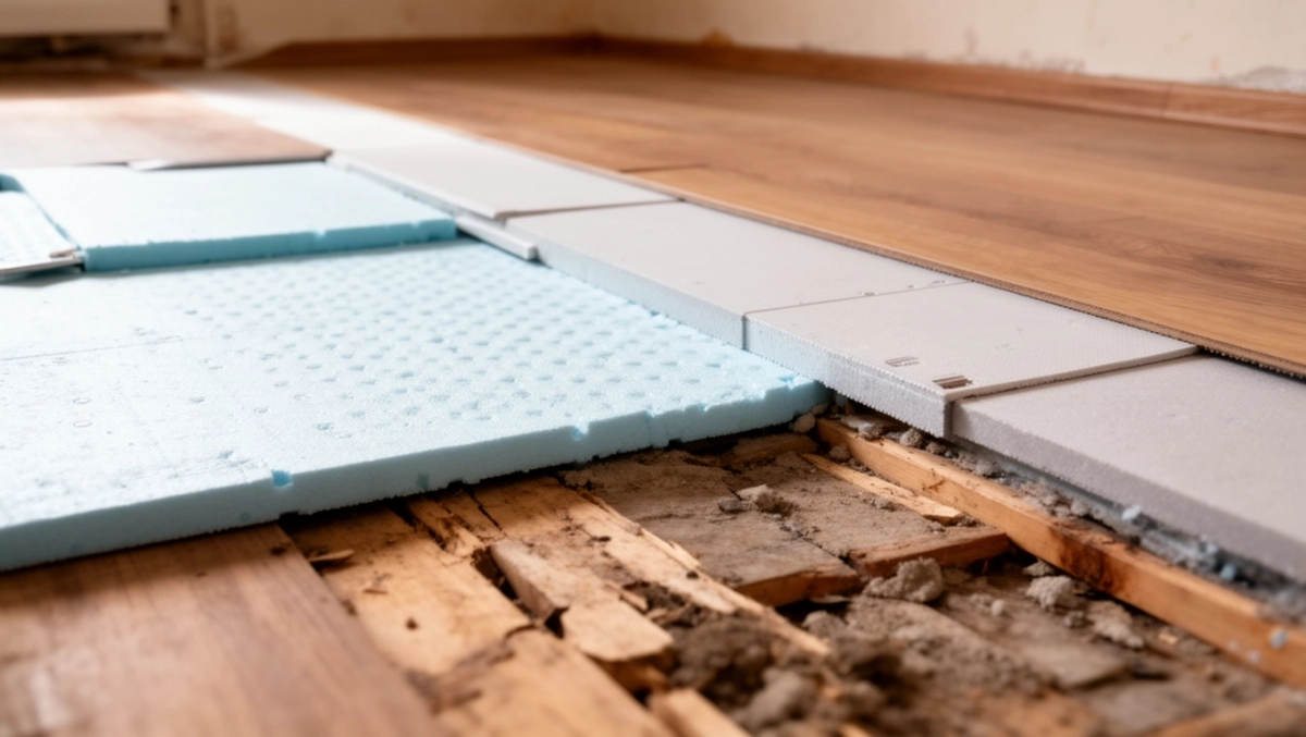 Ocieplenie podłogi bez wylewki