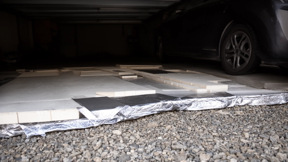 ocieplenie posadzki w garażu