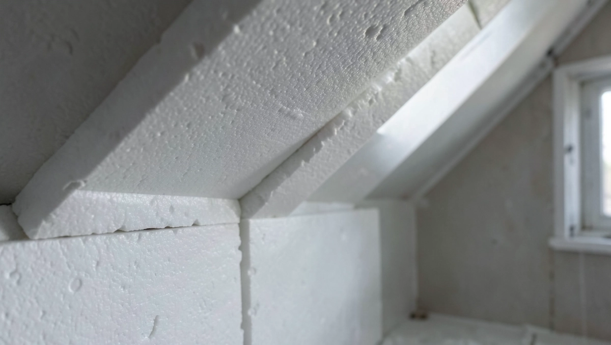 Ocieplenie ścianki kolankowej styropianem