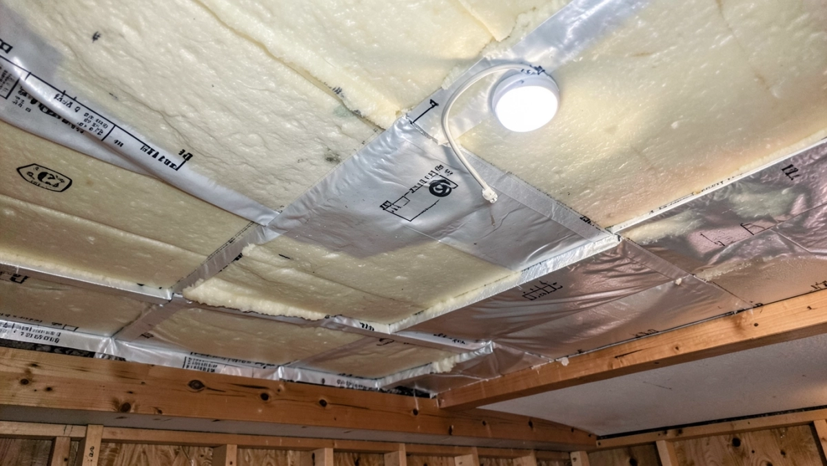 ocieplenie sufitu w piwnicy