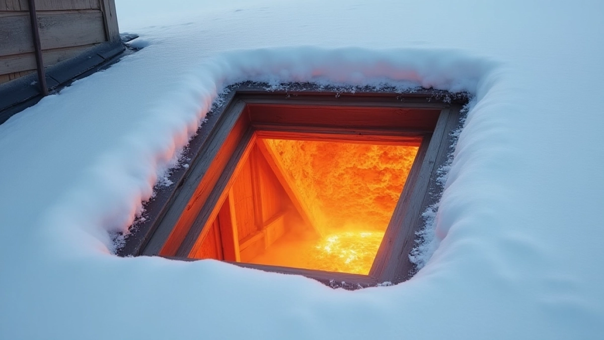 Ocieplenie wyłazu strychowego