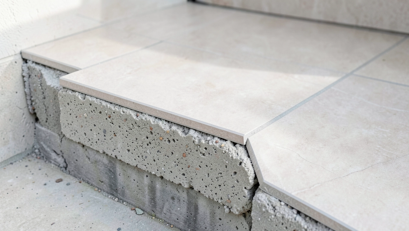 Okładzina na schody wejściowe