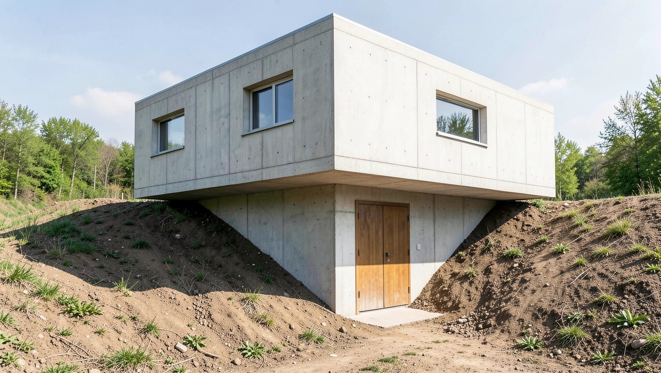 piwnica jako kondygnacja naziemna