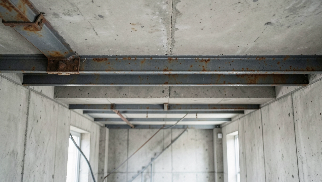 podciąg belka podtrzymująca strop