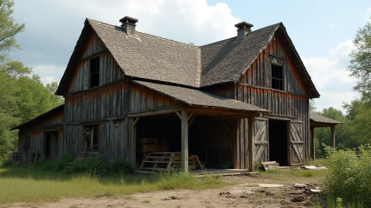 Pozwolenie na przebudowę budynku gospodarczego