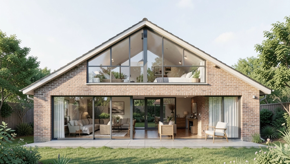 projekt nadbudowy domu jednorodzinnego