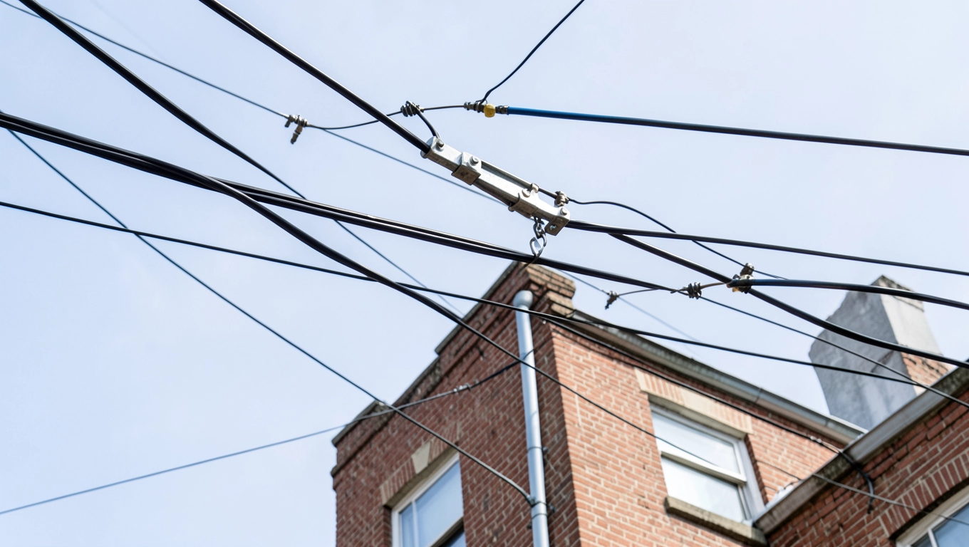 Przebudowa przyłącza napowietrznego przy zmianie budynku