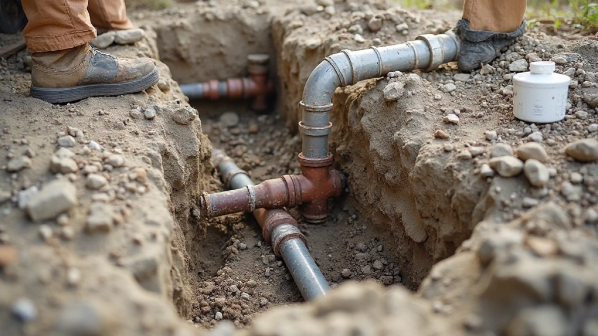 przebudowa przyłącza wodociągowego