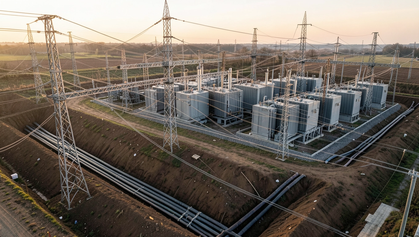 Przebudowa sieci elektroenergetycznych