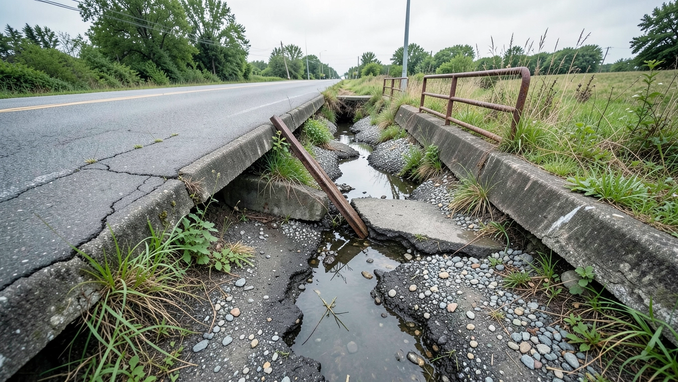 przebudowa zjazdu z drogi gminnej