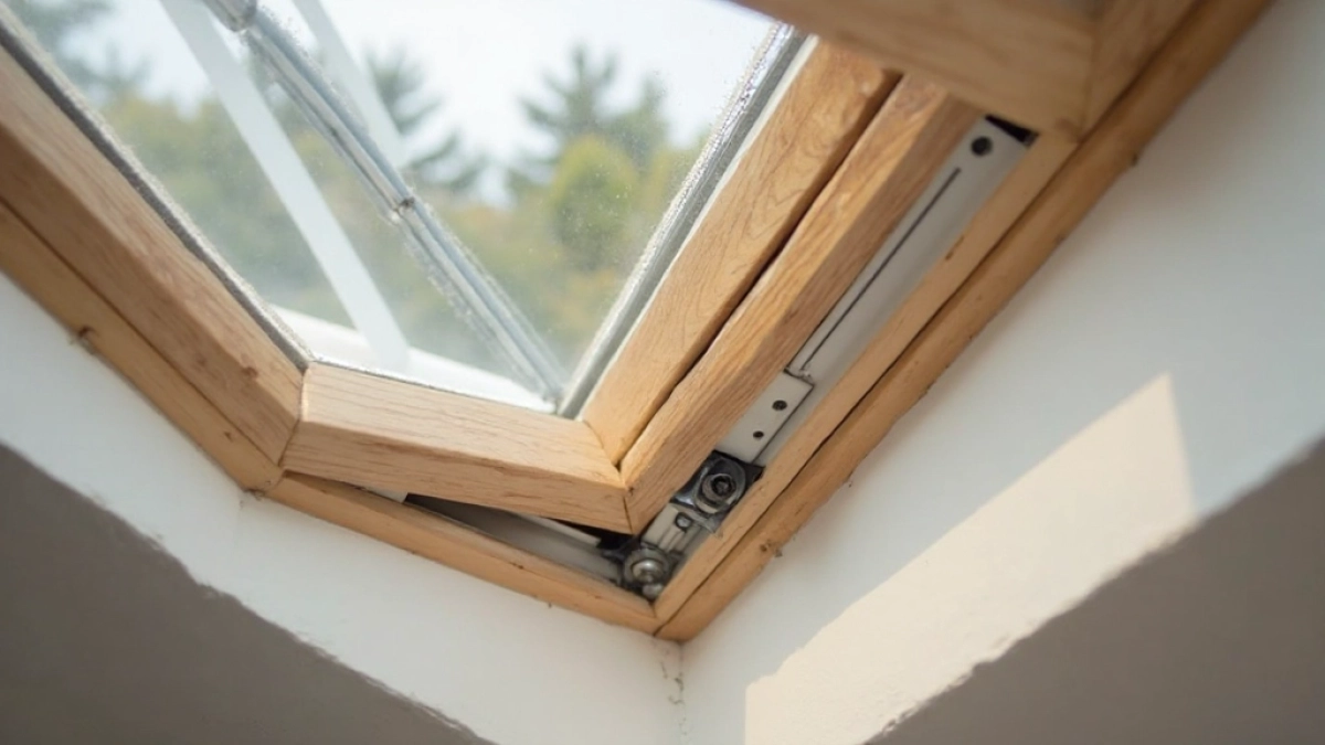 Regulacja okna dachowego