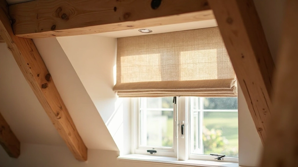 roleta rzymska do okna dachowego