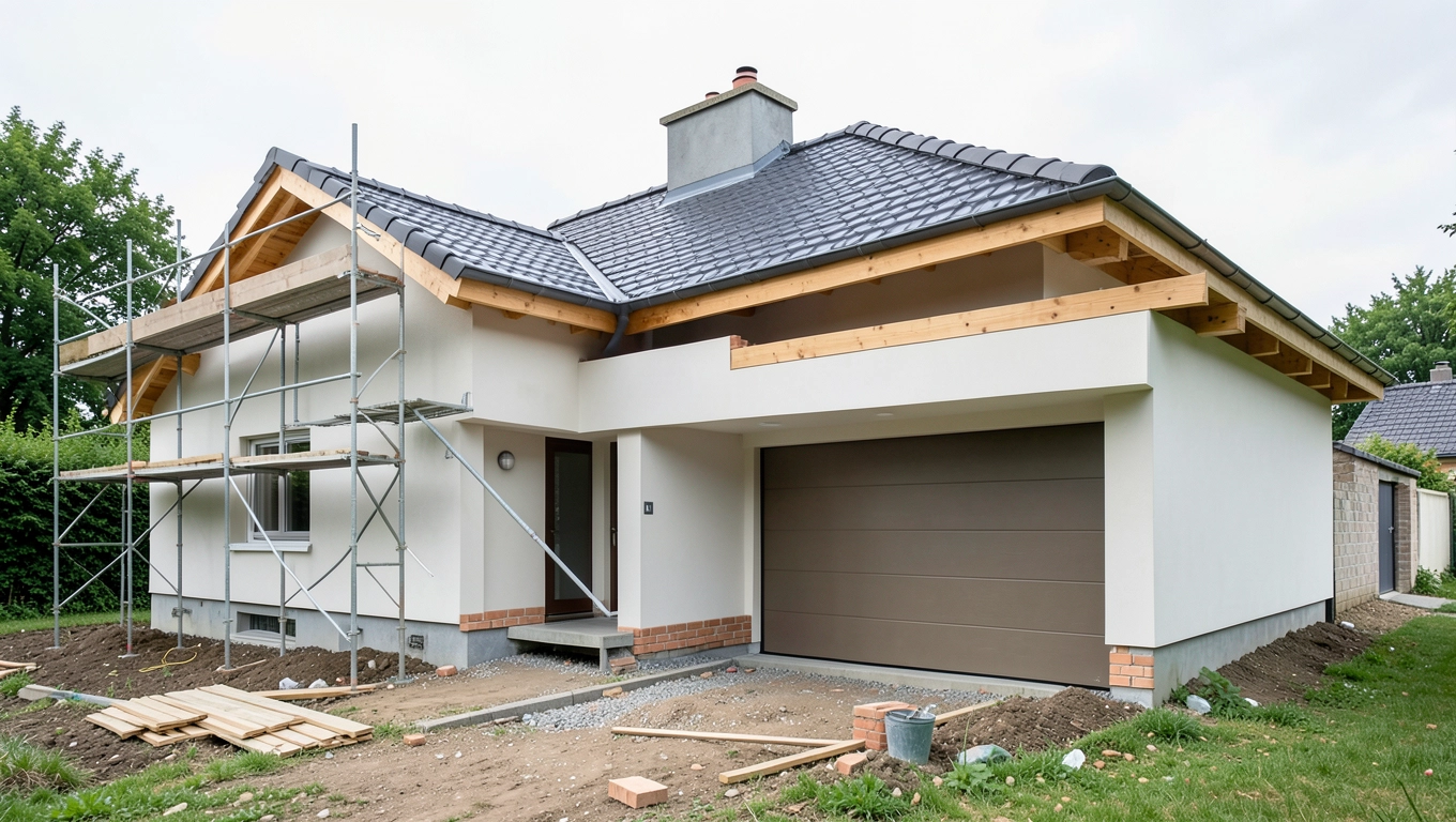 Rozbudowa domu: poziome powiększenie