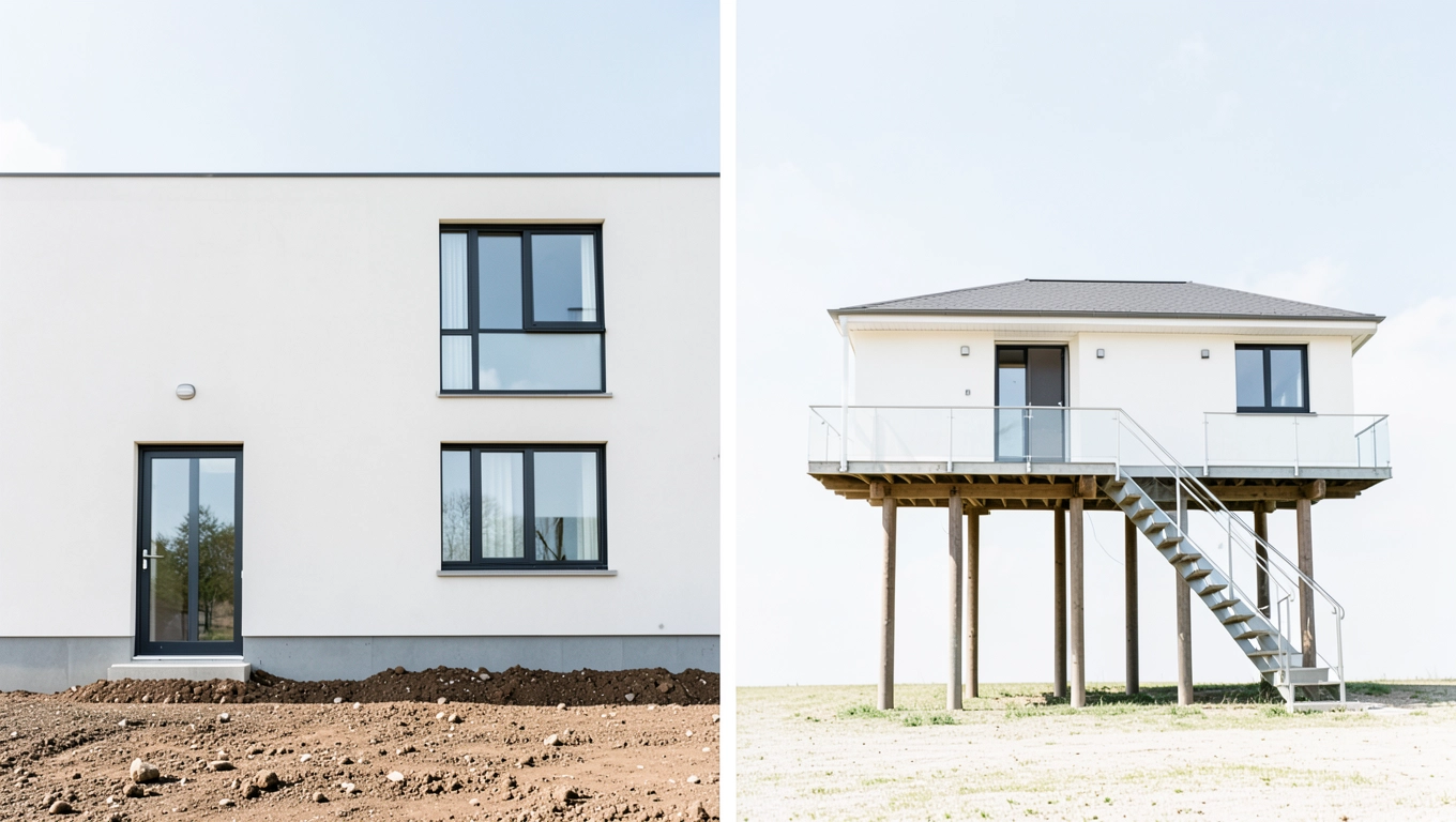 różnice kondygnacji naziemnych i nadziemnych