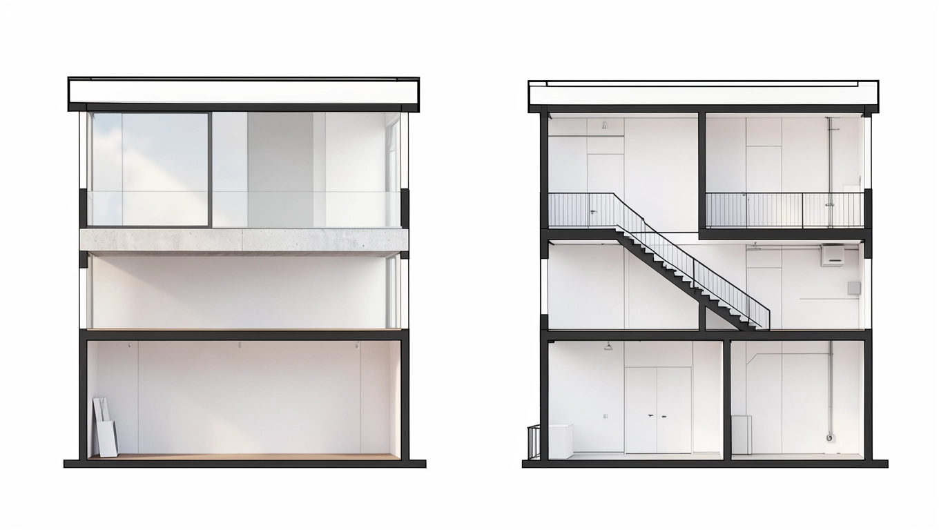 Różnice między antresolą a kondygnacją