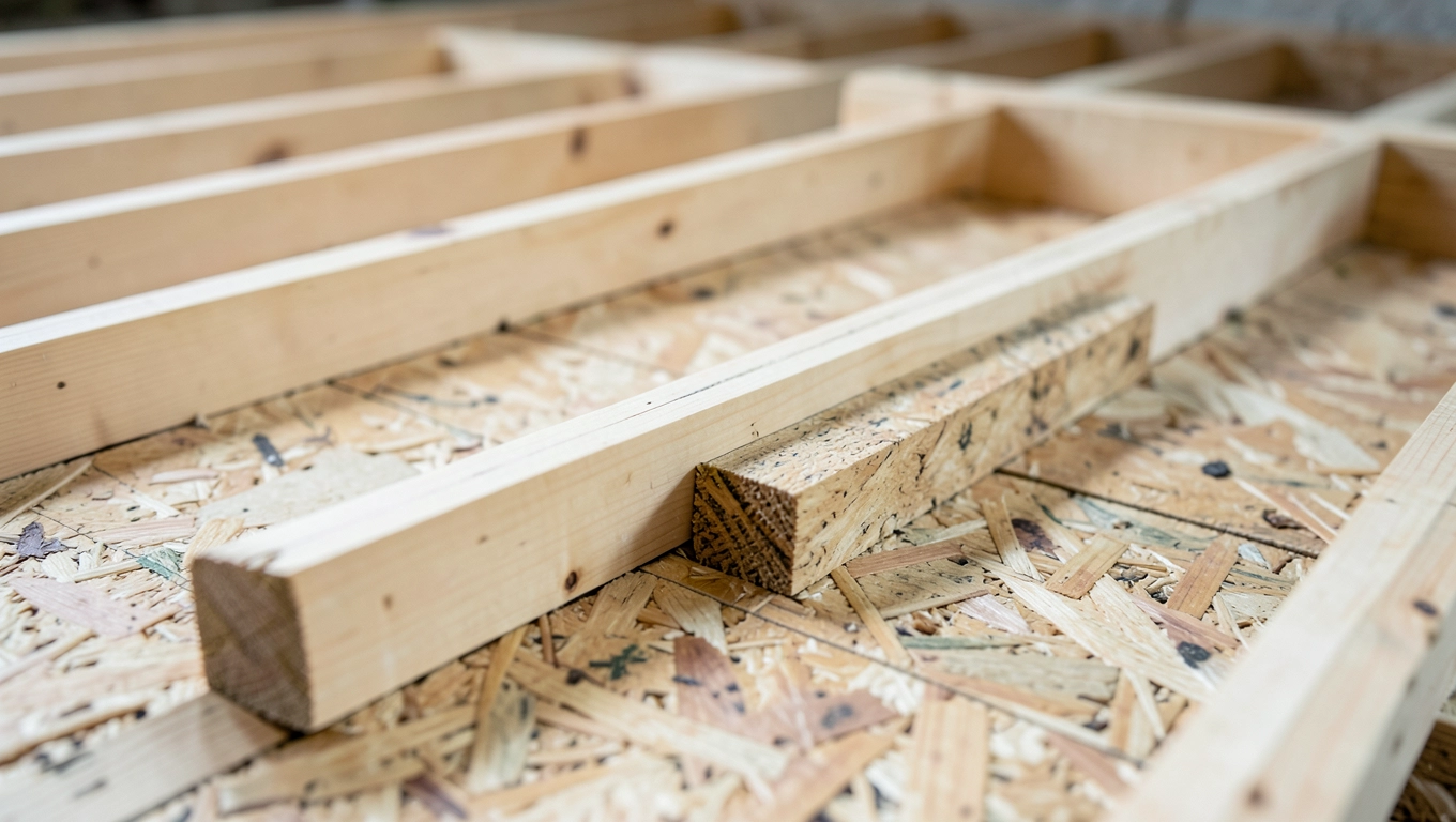 Rozstaw belek a grubość OSB