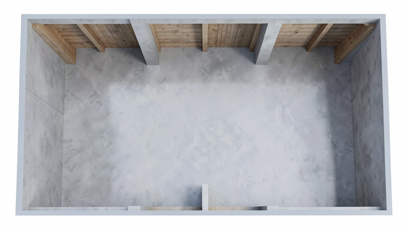 Rzuty parteru i sufitu kondygnacji