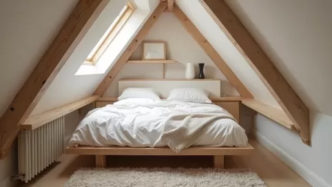 adaptacja niskiego strychu