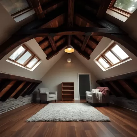 Adaptacja poddasza w starym domu