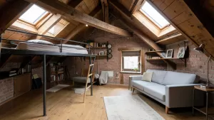 Adaptacja strychu na mieszkanie