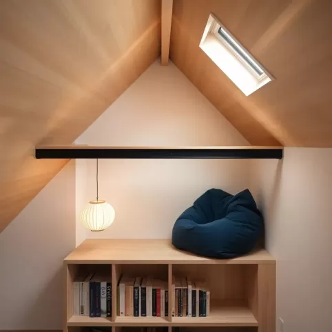 Antresola na niskim poddaszu