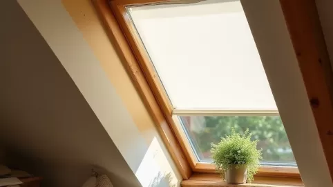 aranżacja okna dachowego