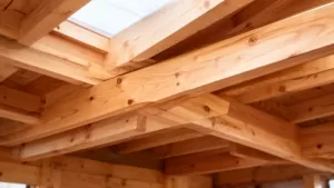 belki stropowe klejone