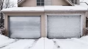 brama garażowa z ociepleniem czy bez