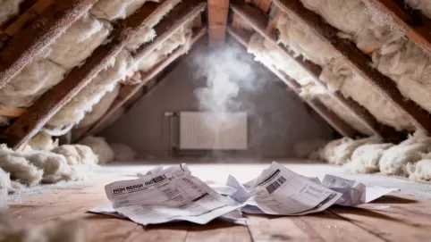 cena ocieplenia poddasza wełną mineralną