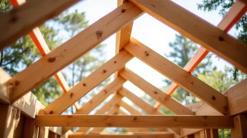 Co ile krokwie na dachu dwuspadowym