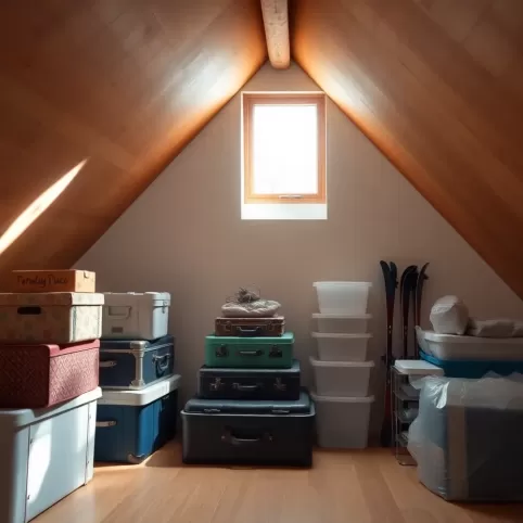 Co można trzymać na strychu w bloku