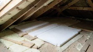 co położyć na styropian na strychu