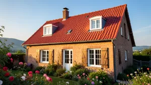 Czerwony dach jakie okna