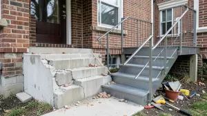 Czy przebudowa schodów zewnętrznych wymaga pozwolenia