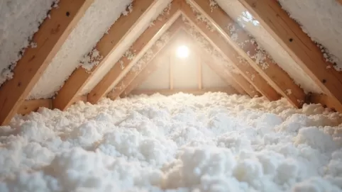 docieplenie stropodachów metodą wdmuchiwania