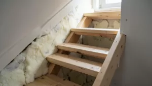 Dodatkowe ocieplenie schodów strychowych