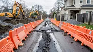 Dojazd do posesji podczas przebudowy drogi