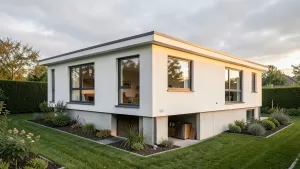 Domy parterowe z piwnicą bez poddasza