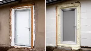 Drzwi zewnętrzne przed czy po ociepleniu