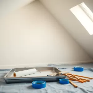 Jak malowac ściany na poddaszu