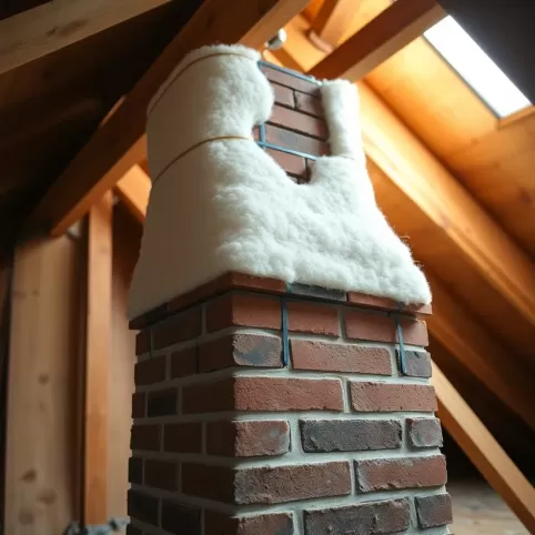 Jak ocieplić komin na strychu