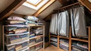 Jak przechowywać ubrania na strychu