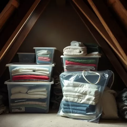 Jak przechowywać ubrania na strychu